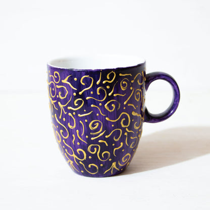 Golden Pattern Mugs