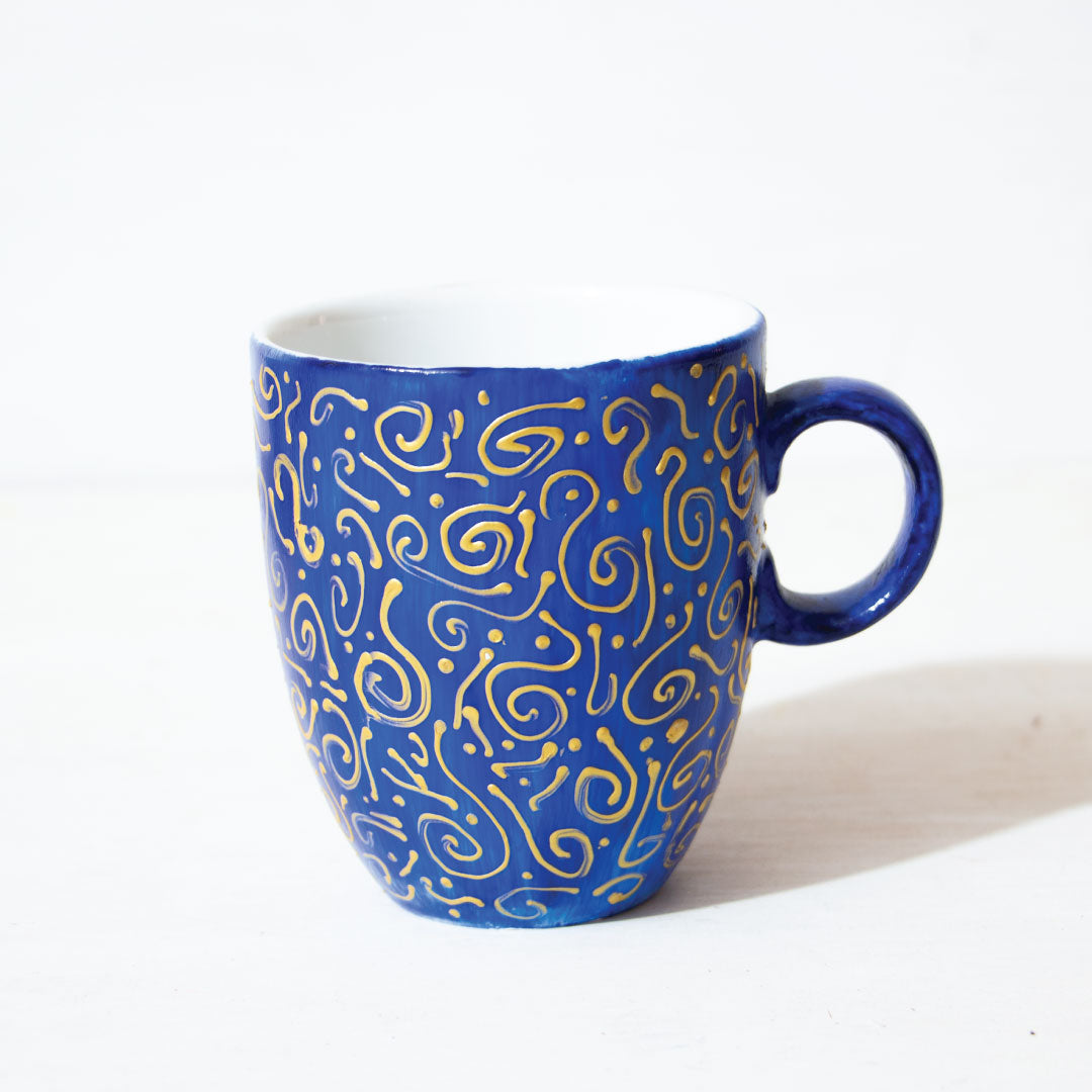 Golden Pattern Mugs